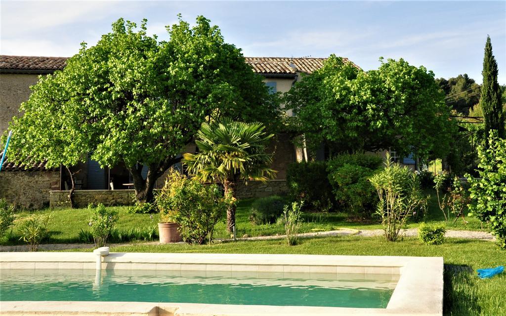 Bed and Breakfast Le Mas En Provence Entrechaux Exterior foto