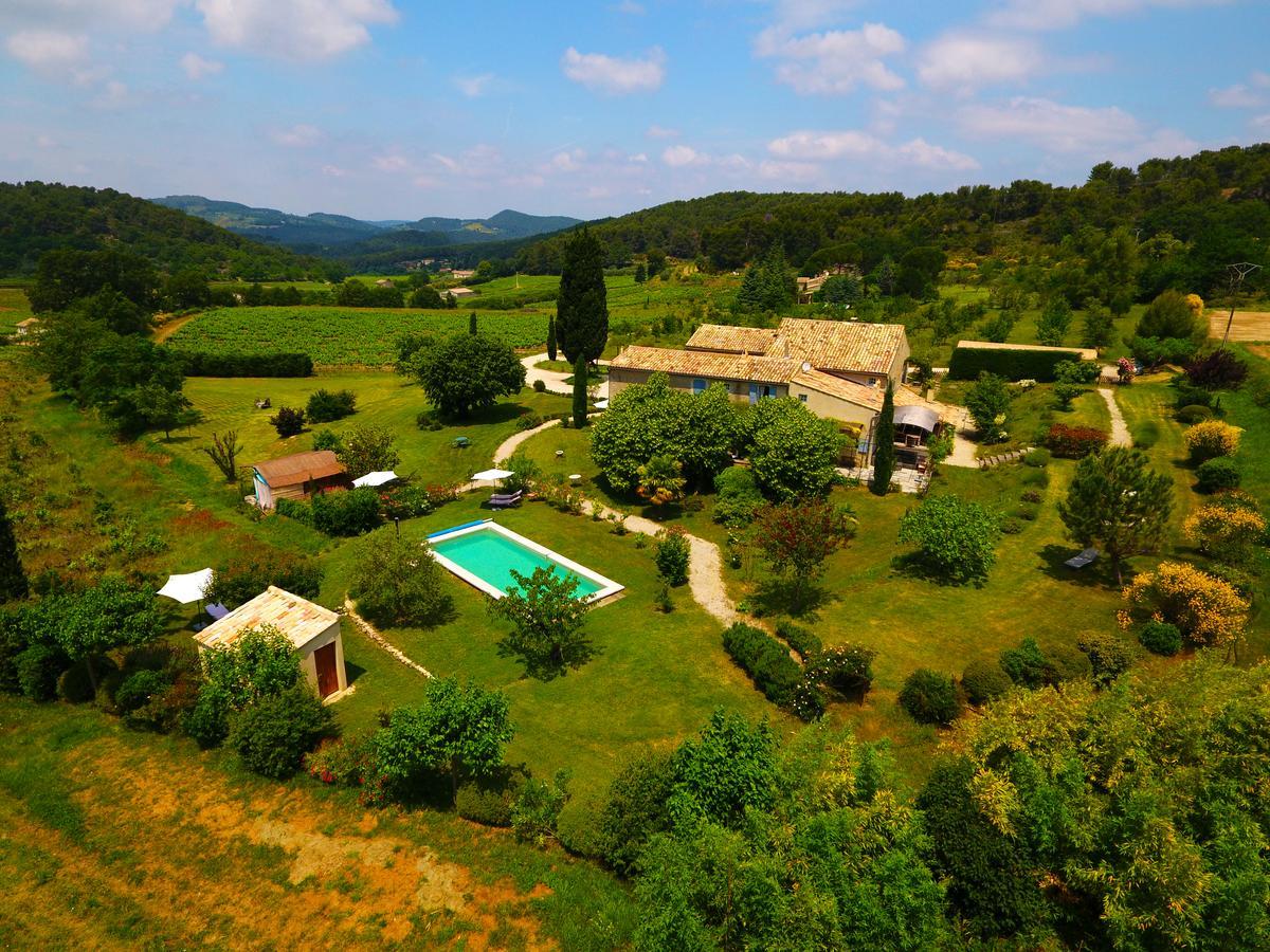 Bed and Breakfast Le Mas En Provence Entrechaux Exterior foto