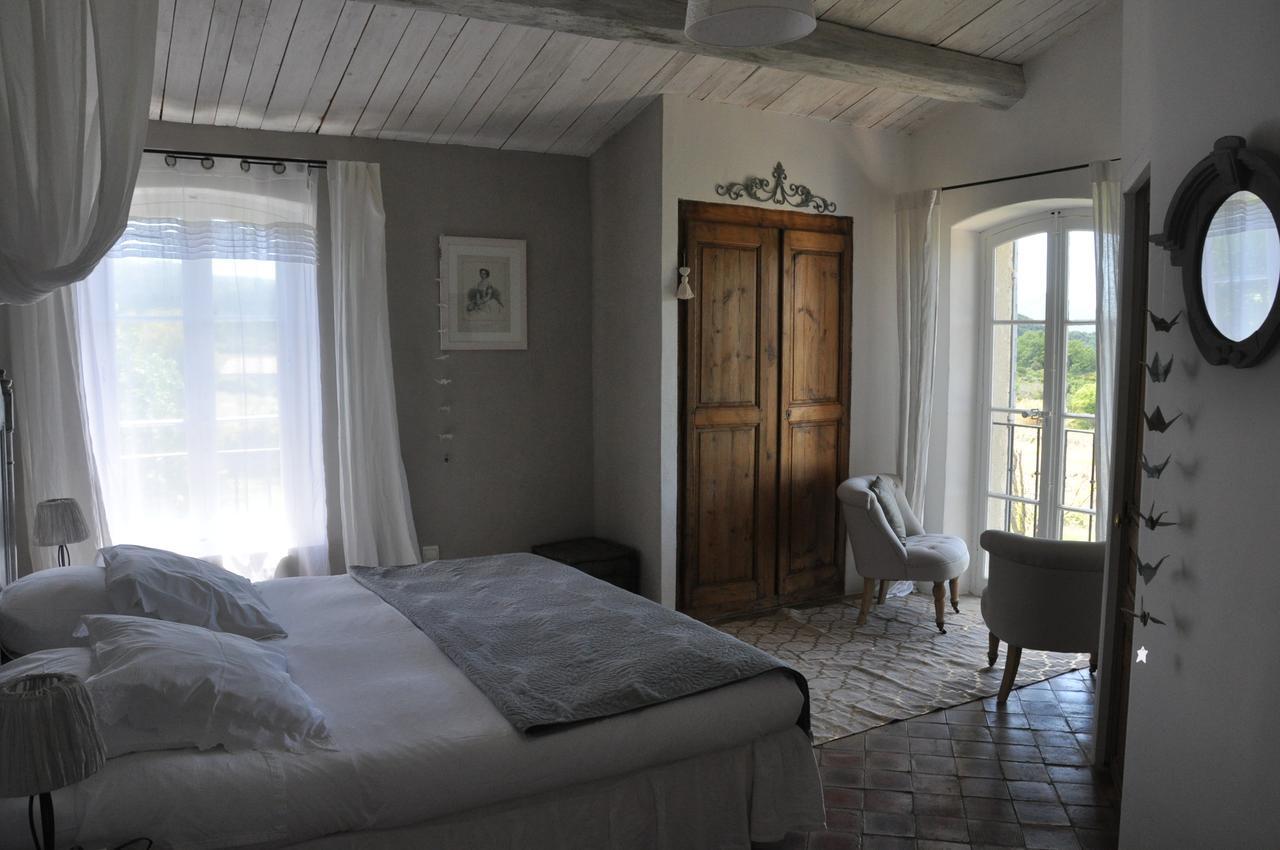 Bed and Breakfast Le Mas En Provence Entrechaux Exterior foto